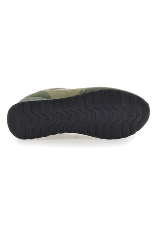 Grüne Schnürschuhe mit Mesh-Obermaterial BEVERLY HILLS POLO CLUB BHM513100