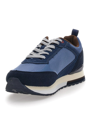 Sneakers Beverly Mix aus blauem Mesh-Obermaterial BEVERLY HILLS POLO CLUB