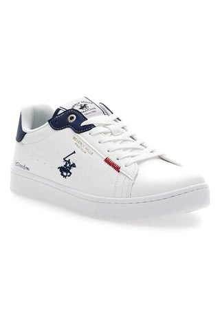 Stringate Bianche con Dettagli Blu BEVERLY HILLS POLO CLUB BHM514010
