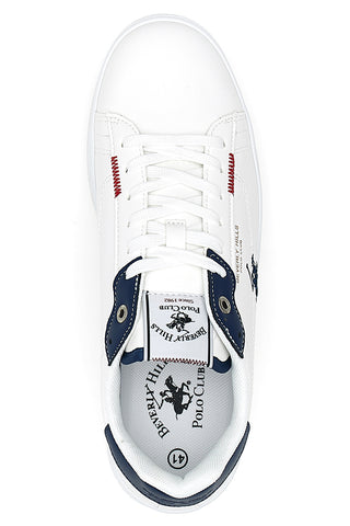 Stringate Bianche con Dettagli Blu BEVERLY HILLS POLO CLUB BHM514010