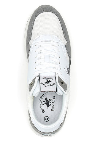 Stringate Bianche e Grigie con Lacci BEVERLY HILLS POLO CLUB BHM517001