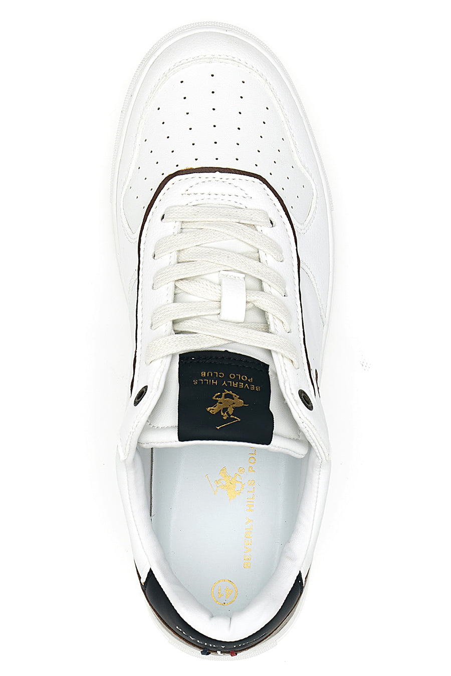Sneakers bianche con dettagli a contrasto Beverly Hills Polo Club