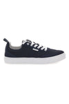 Sneakers blu in tela con suola bianca Gas 514005