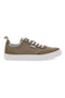 Taupefarbene Canvas-Sneaker mit weißer Sohle Gas 514005