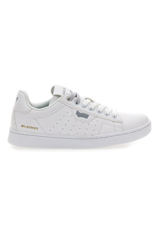 Weiße Sneakers aus Synthetikmaterial Gas 414185