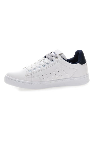Sneakers bianco blu in materiale sintetico Gas 414185
