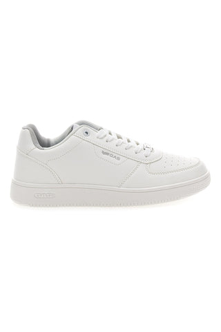 Sneakers total white in materiale sintetico Gas Kevin -Ltx