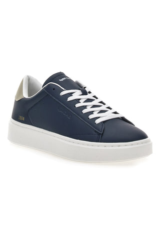 Sneakers blu con dettagli beige Gas Leonard Ltx