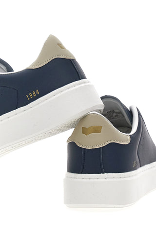 Sneakers blu con dettagli beige Gas Leonard Ltx