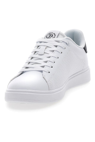 Weiße Sneakers mit perforiertem Obermaterial COTTON BELT GTZ 3.0