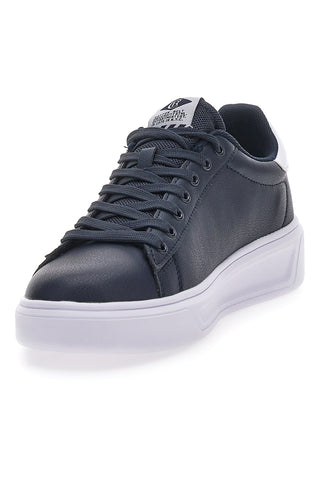 Sneakers Blu con Suola Bianca COTTON BELT BRIGHTON