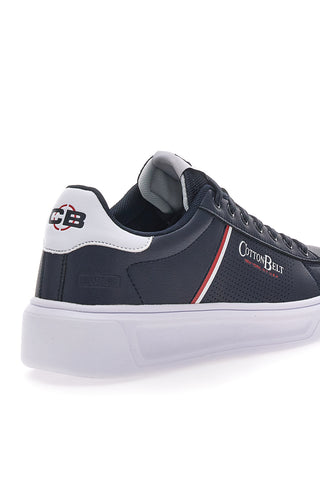 Sneakers Blu con Suola Bianca COTTON BELT BRIGHTON
