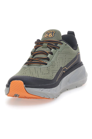 Grüne Sneakers und dicke Sohle ROUTE 66 RO51811D