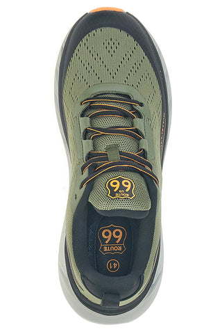 Grüne Sneakers und dicke Sohle ROUTE 66 RO51811D