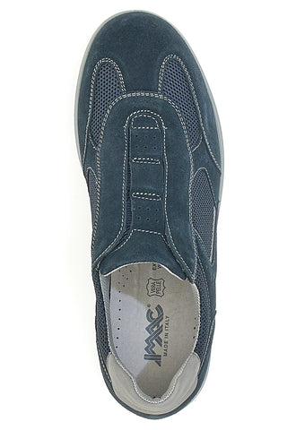 Scarpe Stringate Blu In Pelle Imac 751551760118