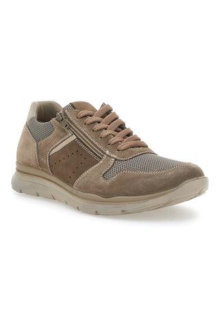 Scarpe Stringate Marroni in Vera Pelle Made In Italy Imac 751871763813