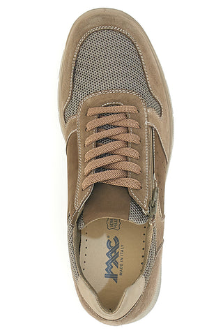 Scarpe Stringate Marroni in Vera Pelle Made In Italy Imac 751871763813