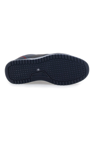 Sneakers blu con tomaia liscia CARRERA 45901