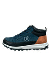 Sneakers blu navy mid suola carrarmato Bugatti 325ANP305055