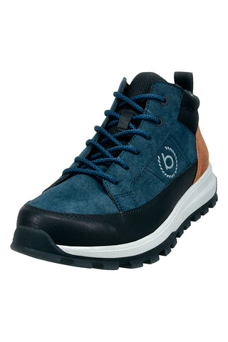 Sneakers blu navy mid suola carrarmato Bugatti 325ANP305055