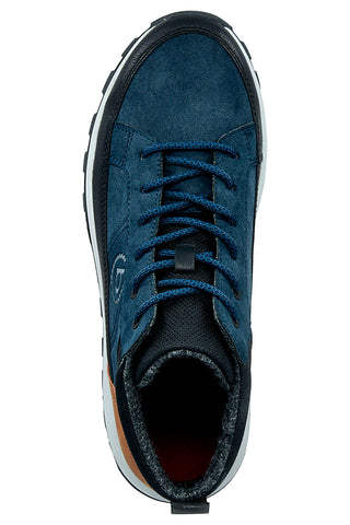 Sneakers blu navy mid suola carrarmato Bugatti 325ANP305055