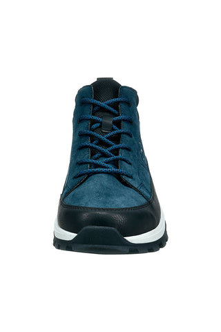 Sneakers blu navy mid suola carrarmato Bugatti 325ANP305055