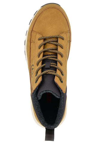 Scarponcini color cuoio in materie sintetiche con suola trekking Bugatti 325ANP305069