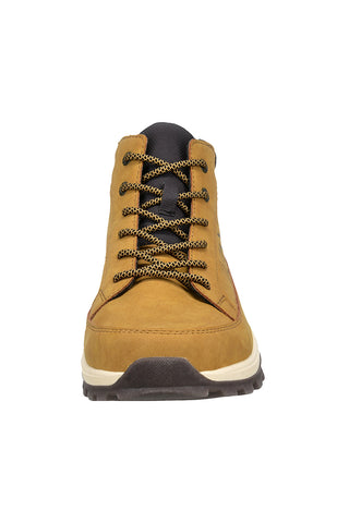 Scarponcini color cuoio in materie sintetiche con suola trekking Bugatti 325ANP305069