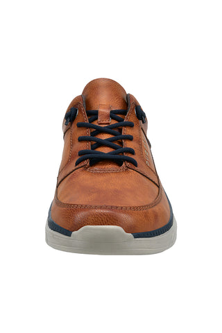 Bugatti 325ATK015000 Sneaker aus echtem Leder in Hellbraun mit sportlicher Sohle