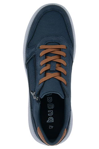 Sneakers blu con zip laterale Bugatti 334AFU045050