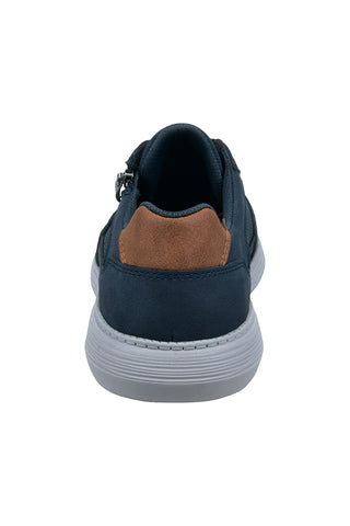 Sneakers blu con zip laterale Bugatti 334AFU045050