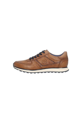 Bugatti 335A21S3500 Braune Retro-Leder-Sneaker