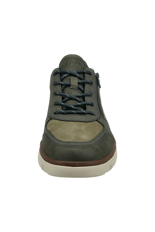 Bugatti 335ATN025050 grüne Synthetikschuhe mit seitlichem Reißverschluss