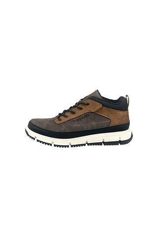 Bugatti 345AC2355000 Braune High-Top-Sneaker mit warmem Futter