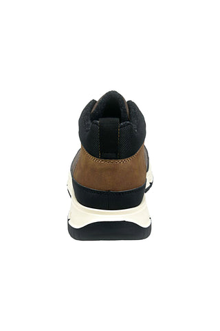 Sneakers alte marroni con rivestimento caldo Bugatti 345AC2355000