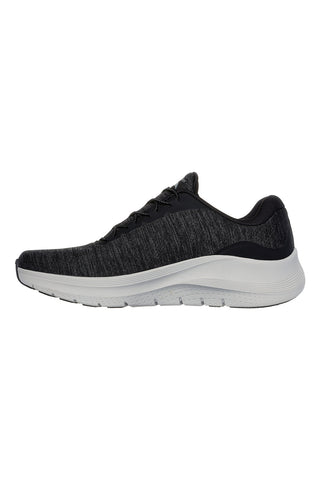 SKECHERS Arch Fit 2 Upperhand Vegane, waschbare graue Sneakers mit Arch Fit-Einlegesohle