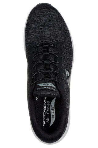SKECHERS Arch Fit 2 Upperhand Vegane, waschbare graue Sneakers mit Arch Fit-Einlegesohle