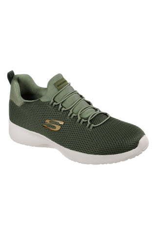 Skechers – Dynamight – Atmungsaktive Sneaker aus Memory-Schaum in Olivgrün