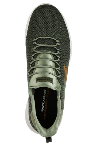 Skechers – Dynamight – Atmungsaktive Sneaker aus Memory-Schaum in Olivgrün