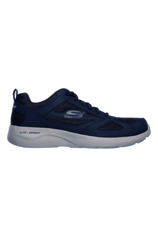 Sneakers blu in mesh leggere Skechers Dynamight 2 Fallford