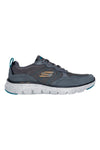 Sneakers grigie con tomaia in vera pelle e suola Flex-Lite Skechers Flex Advantage 5.0