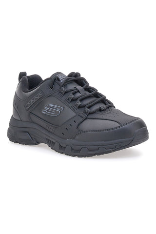 Schwarze Trekkingschuhe mit Memory Foam Skechers Oak Canyon Redwick