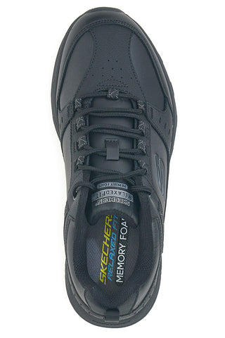 Schwarze Trekkingschuhe mit Memory Foam Skechers Oak Canyon Redwick