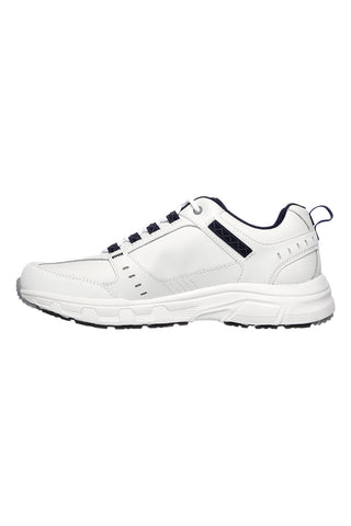 Skechers – Oak Canyon Redwick – Wanderschuhe aus Memory-Schaum in Weiß und Blau