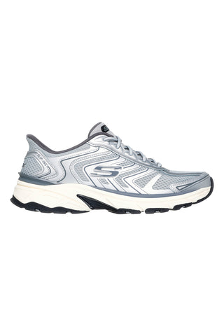 Sneakers grigie in mesh con Memory Foam Skechers Stamina Sport