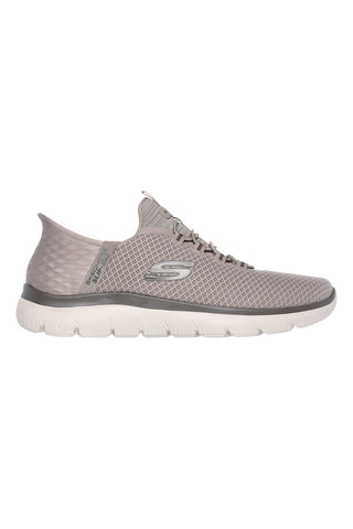 Sneakers taupe slip-ins vegan con memory foam Skechers Summits High Range