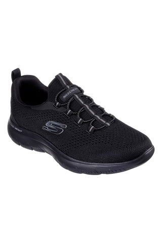 Sneakers nere in knit con memory foam Skechers Summits Tallo