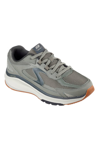 Skechers Vertex Arke Retro Sneaker aus olivgrünem Memory-Schaum