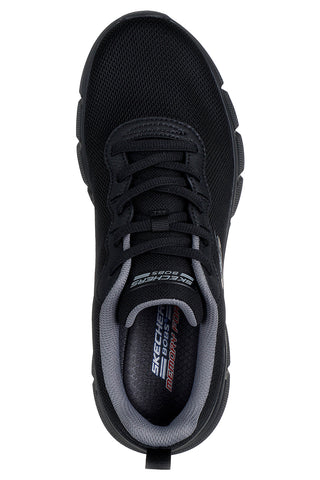 Skechers Bobs B Flex Icy Edge – Atmungsaktive Sportschuhe mit flexibler Sohle, Schwarz