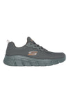 Graue Sneakers aus Strickstoff mit Memory Foam Skechers Bobs B Flex Chill Edge